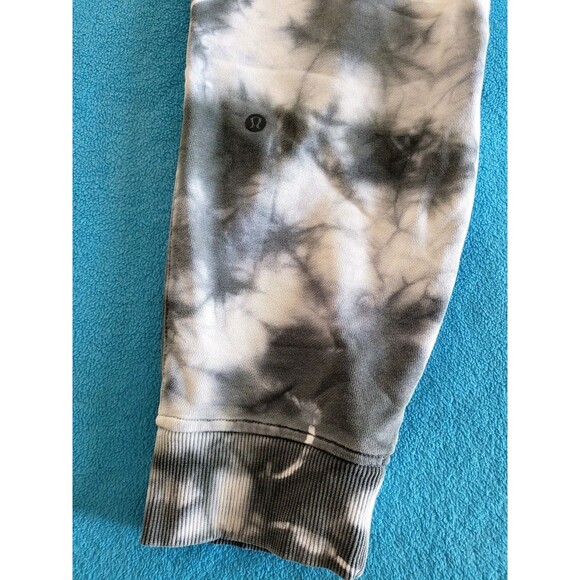 LULULEMON Warm Down Jogger Women's Size 10 Tie Dye Earth Dye Sweatpants Leisure - Picture 7 of 10